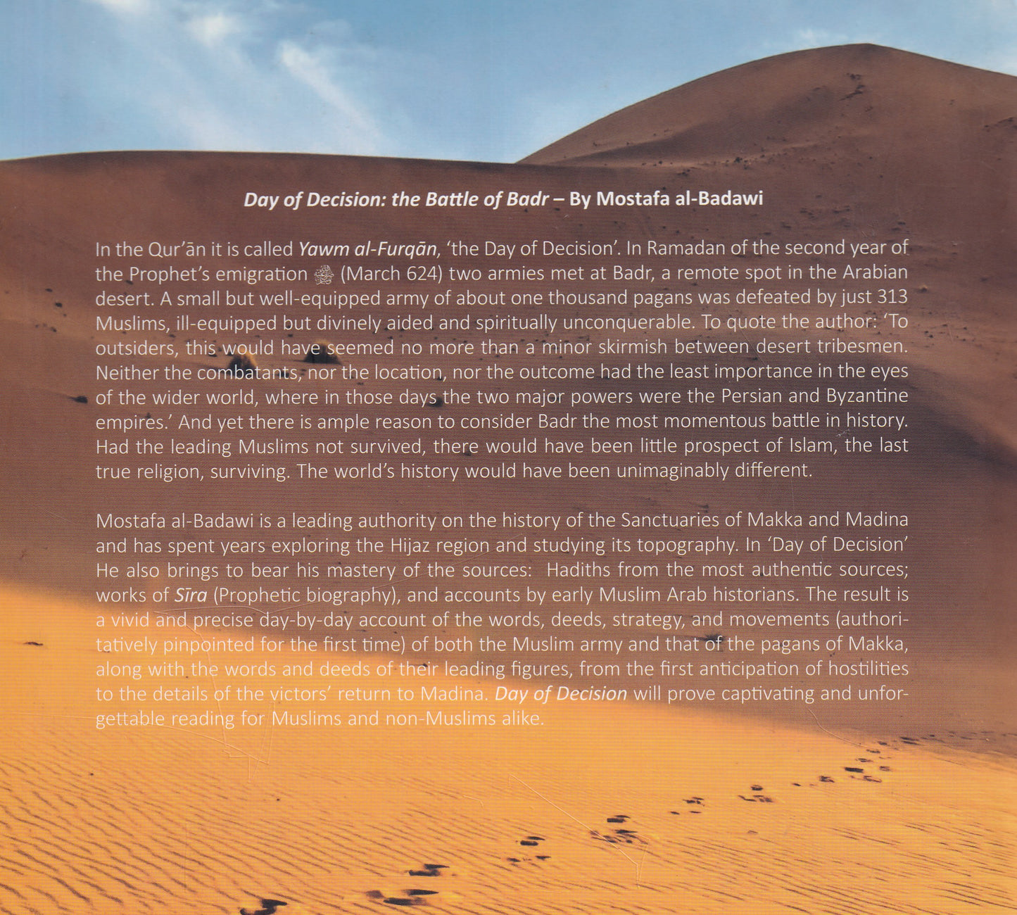 Day of decision the battle of Badr