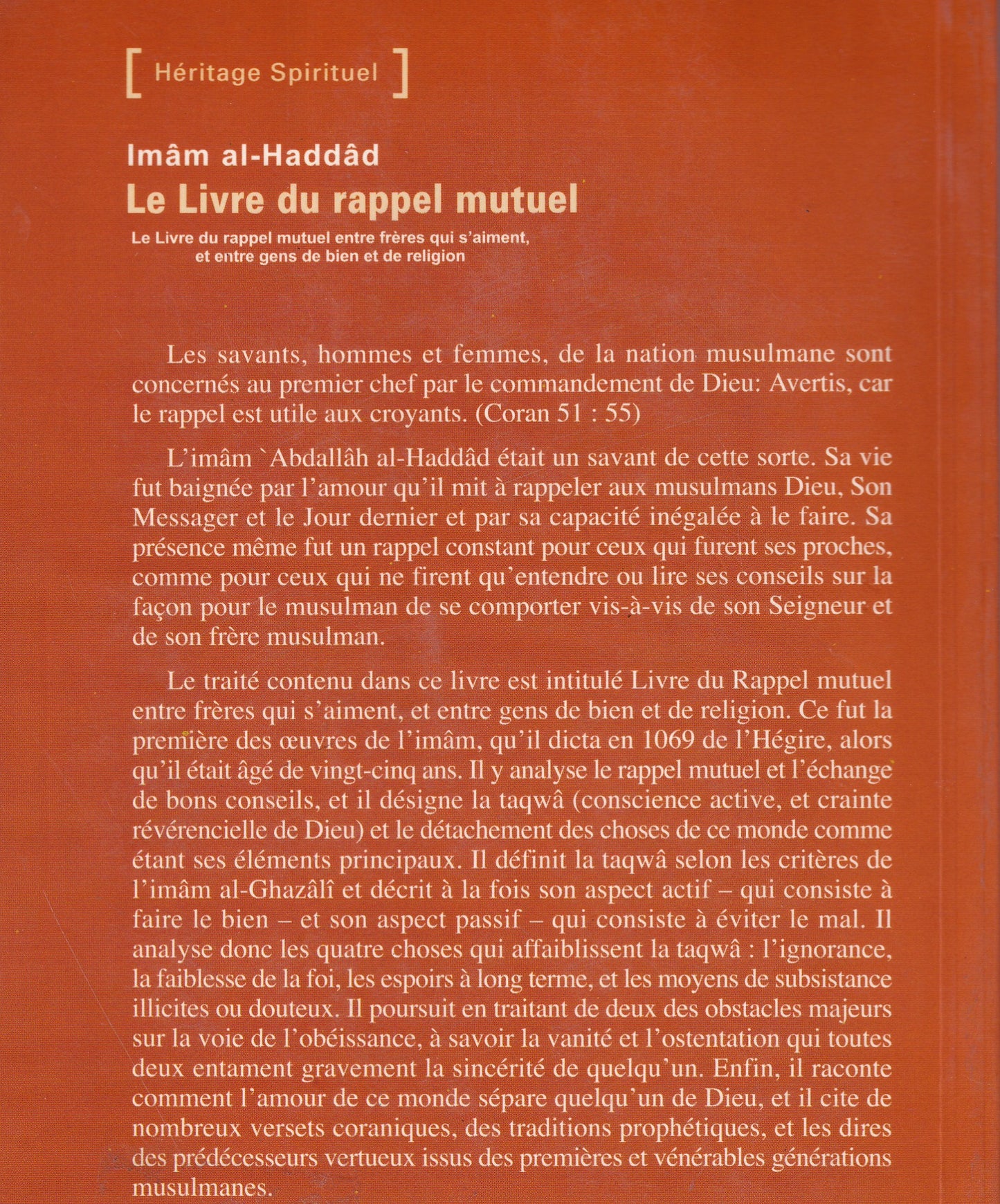 Le Livre du Rappel Mutuel