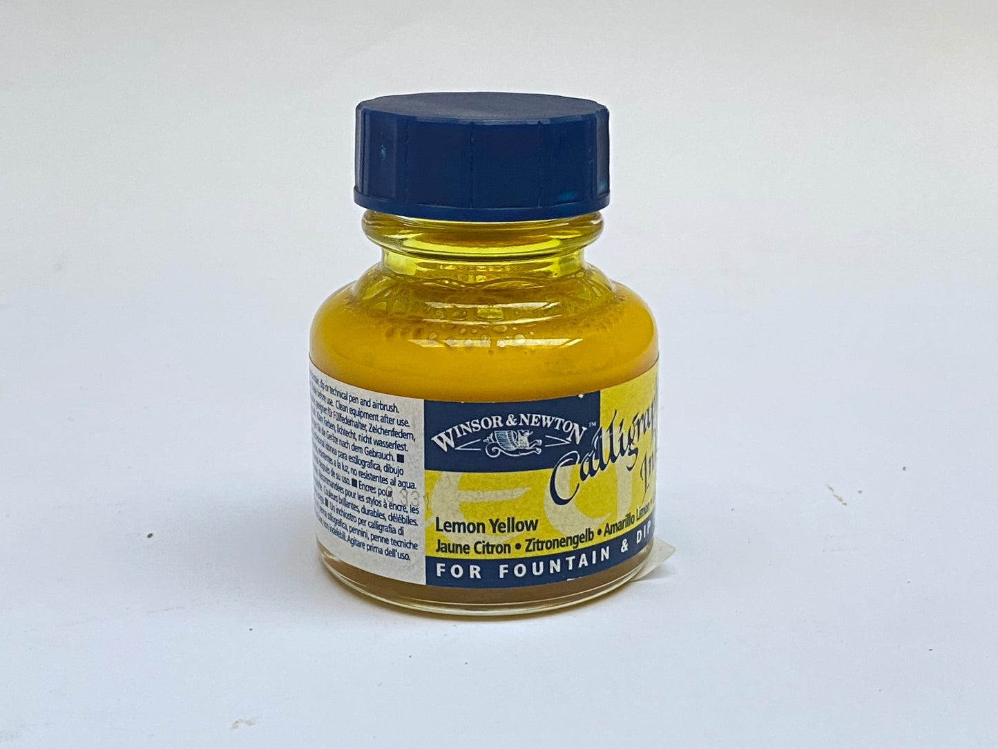 حبر كاليجرافي فرنسي أصفر - French Calligraphy Ink Yellow