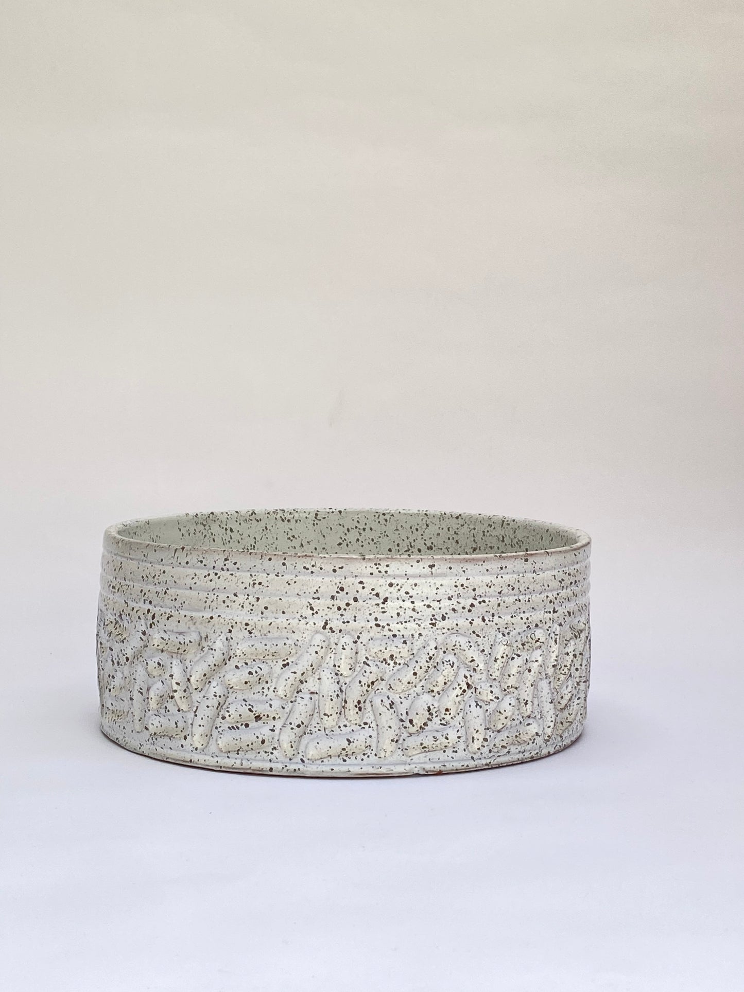 طاجن فخار بدون يد (أبيض)- Handle-less clay tagine (White)