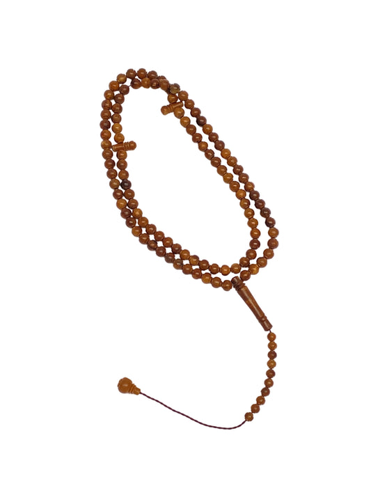 Hand-Turned Kok wood Sibha , 99 Beads, 8mm - سبحة كوك خرط يدوى 99 -8مل