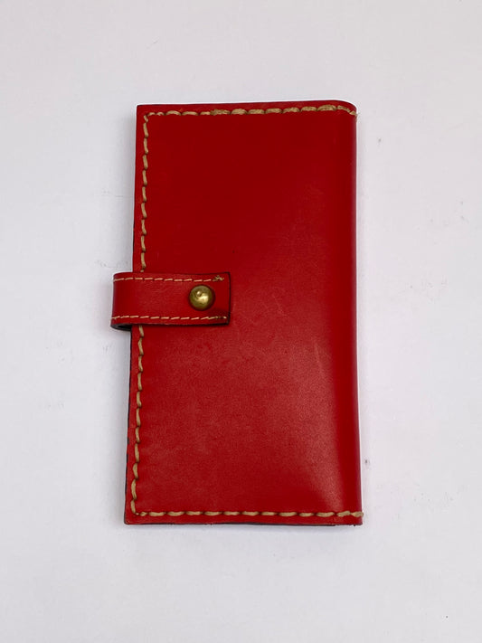 Large leather wallet - محفظة كبيرة