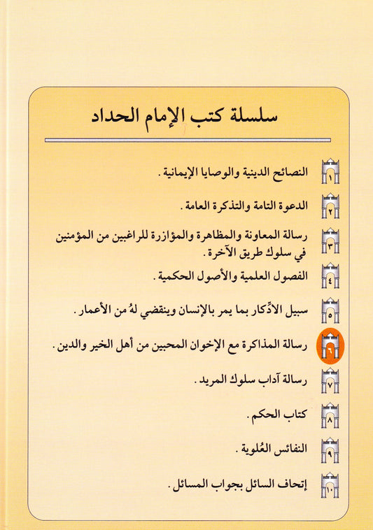 رسالة المذاكرة مع الإخوان المحبين من أهل الخير والدين (6)