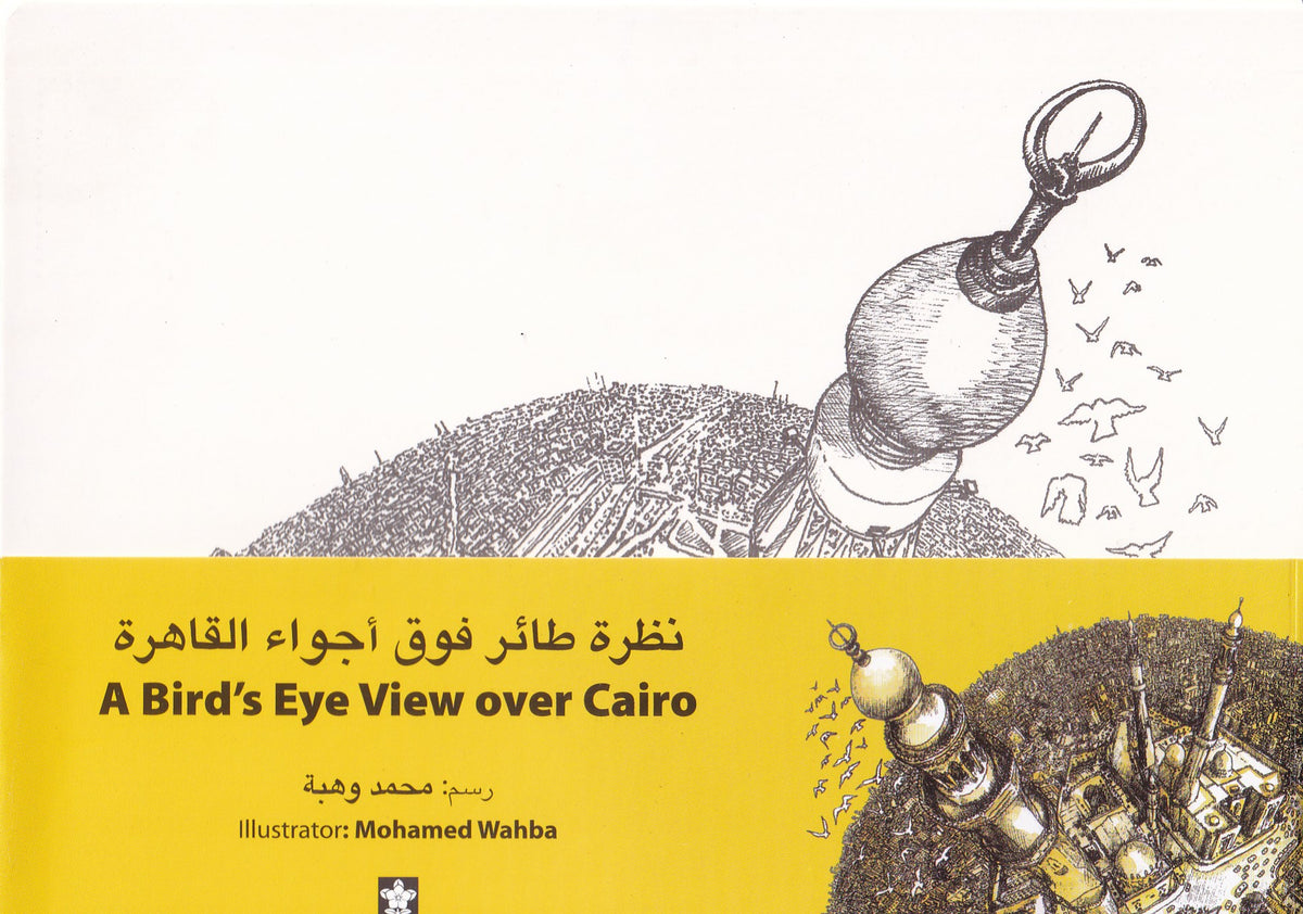مجموعة كروت نظرة طائر فوق أجواء القاهرة  12 كارت - A Bird's Eye View over Cairo Post Cards