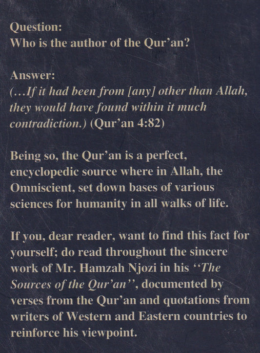 The sources of the Quran