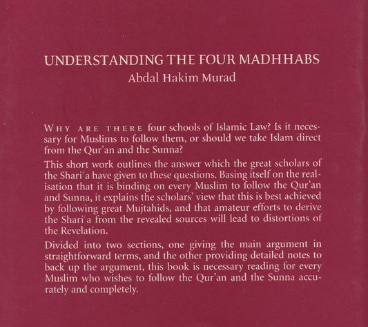 Understanding the four madhhabs