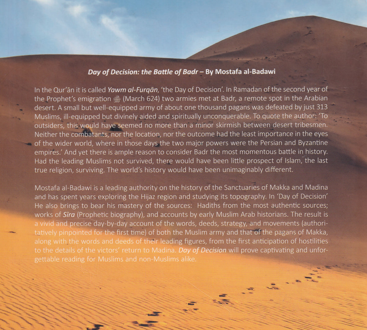 Day of decision the battle of Badr