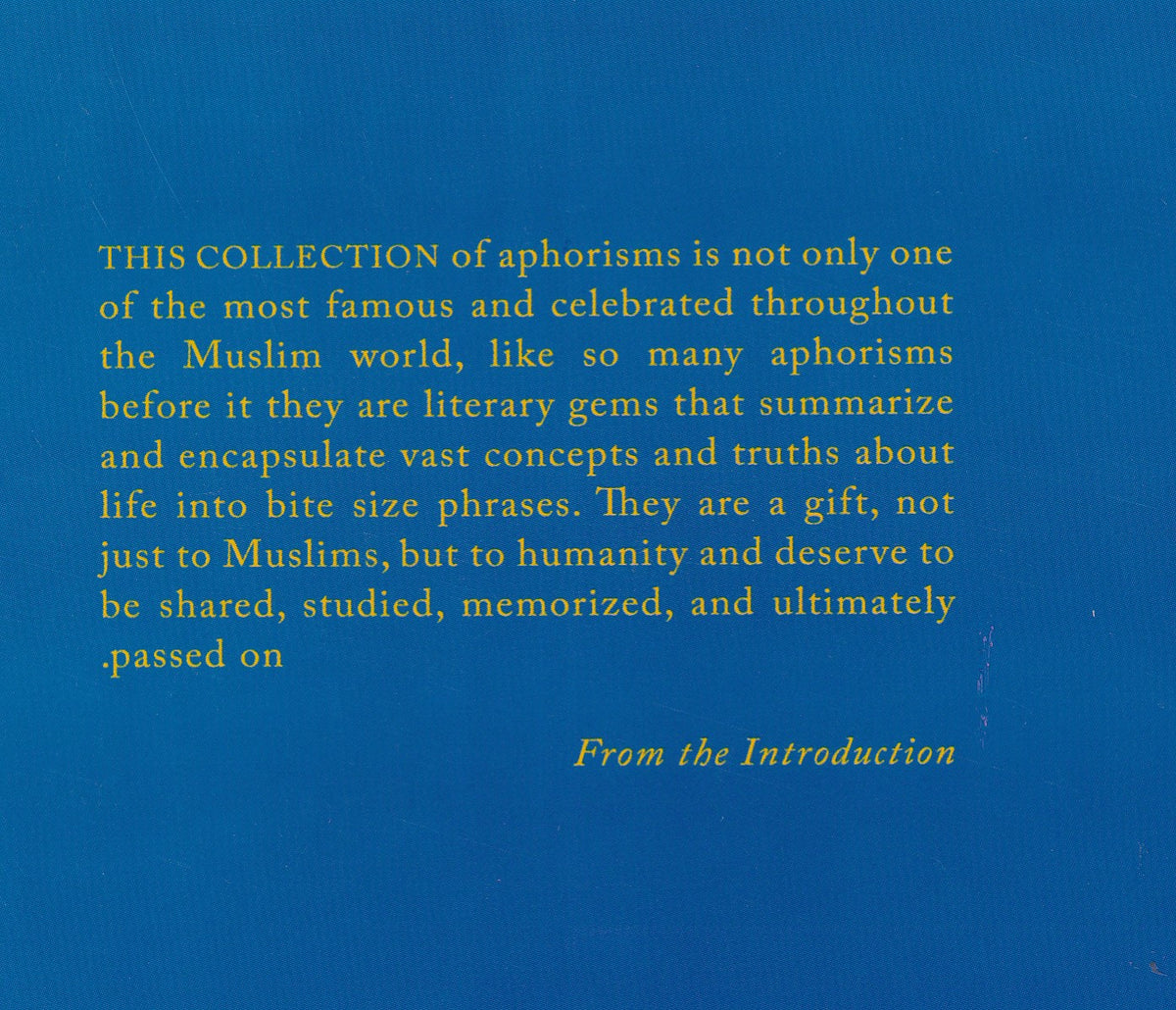 The Aphorisms of Ibn Attaallah