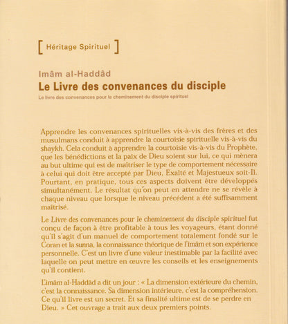 Le Livre de Convenance du Disciple