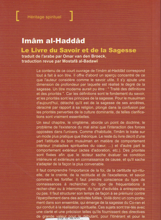 Le livre du savoir et se las sagesse