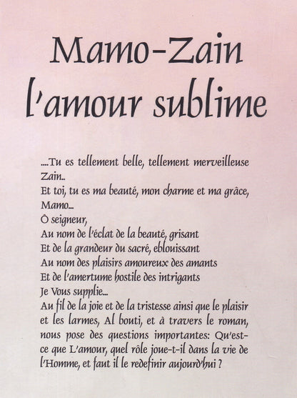 Mamo zain l'amour sublime