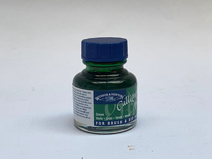 حبر كاليجرافي فرنسي أخضر -  French Calligraphy Ink Green