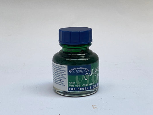 حبر كاليجرافي فرنسي أخضر -  French Calligraphy Ink Green