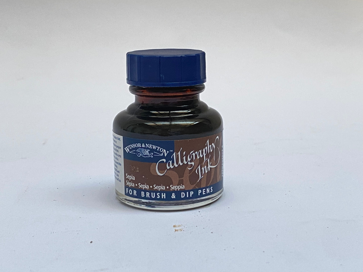 حبر كاليجرافي فرنسي سيبيا -  French Calligraphy Ink Sepia