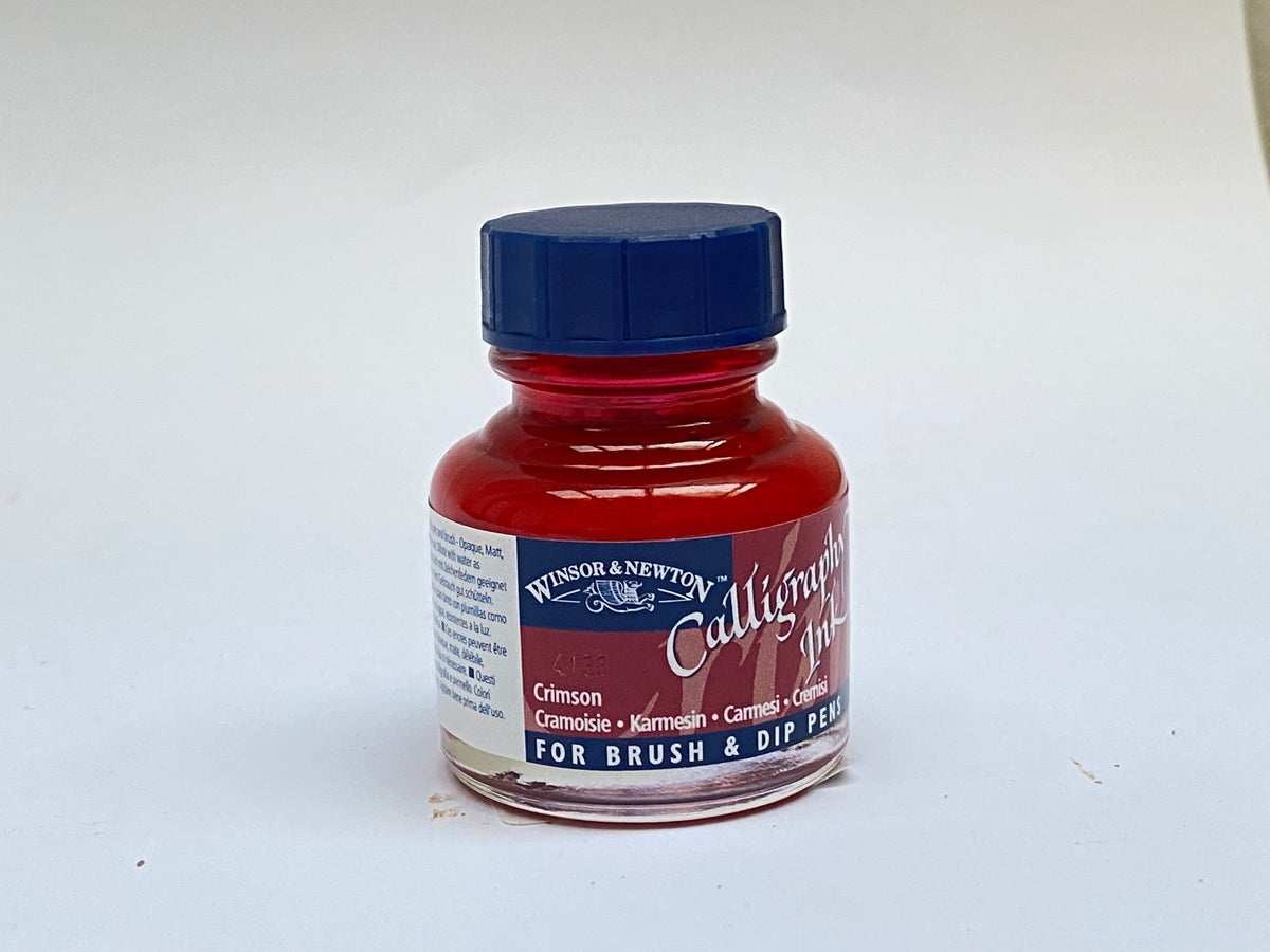 حبر كاليجرافي فرنسي أحمر -  French Calligraphy Ink Red