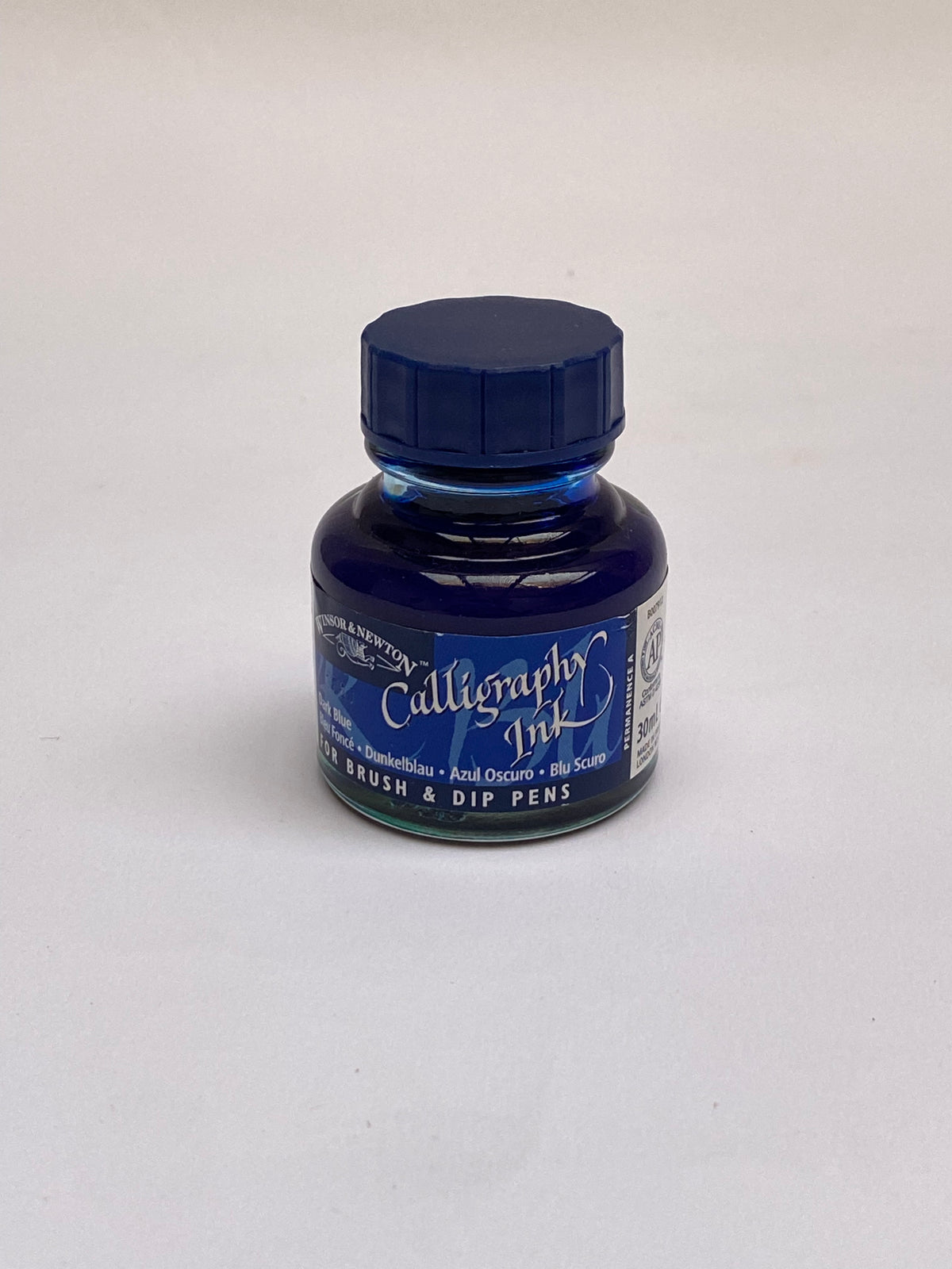حبر كاليجرافي فرنسي أزرق -  French Calligraphy Ink Blue