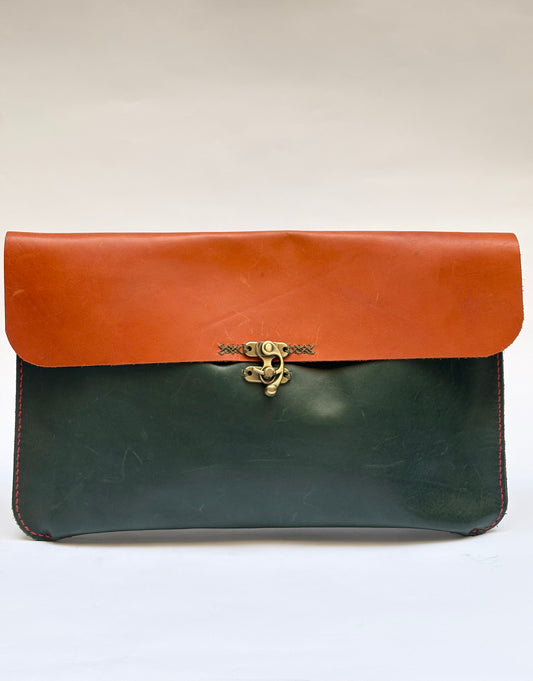 Laptop Sleeve - Leather - حافظة جلد كبيرة