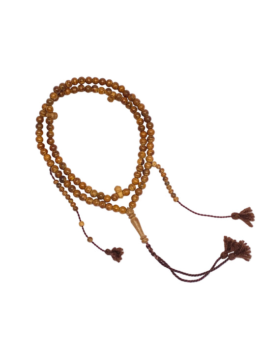 Oud Wood Sibha 8mm - سبحة عود 8مل