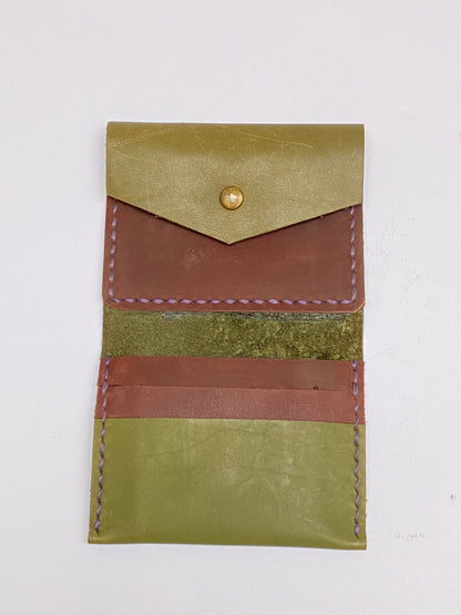 Small leather wallet - محفظة صغيرة ظرف