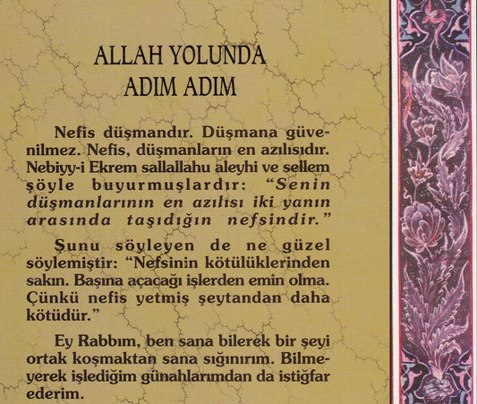 Allah Yolunda Adim Adim