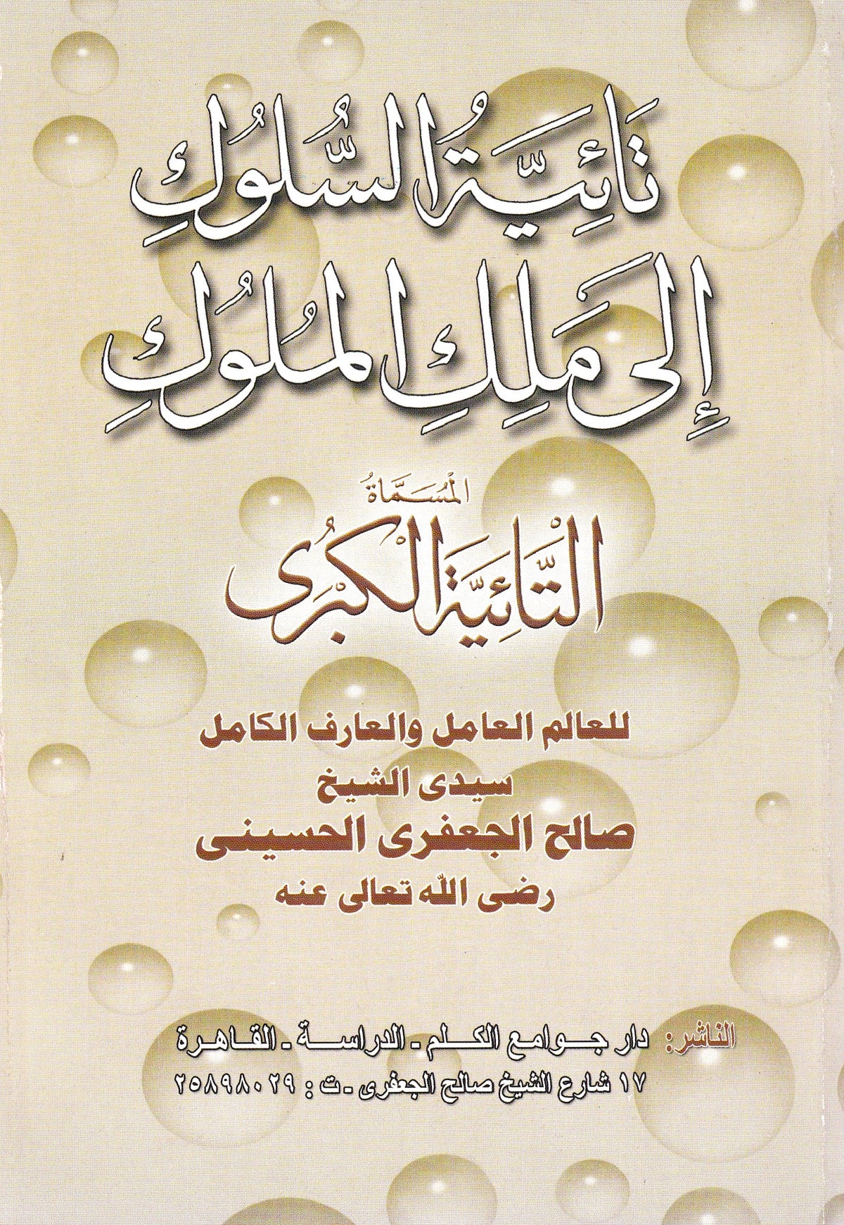 تائية السلوك إلي ملك الملوك
