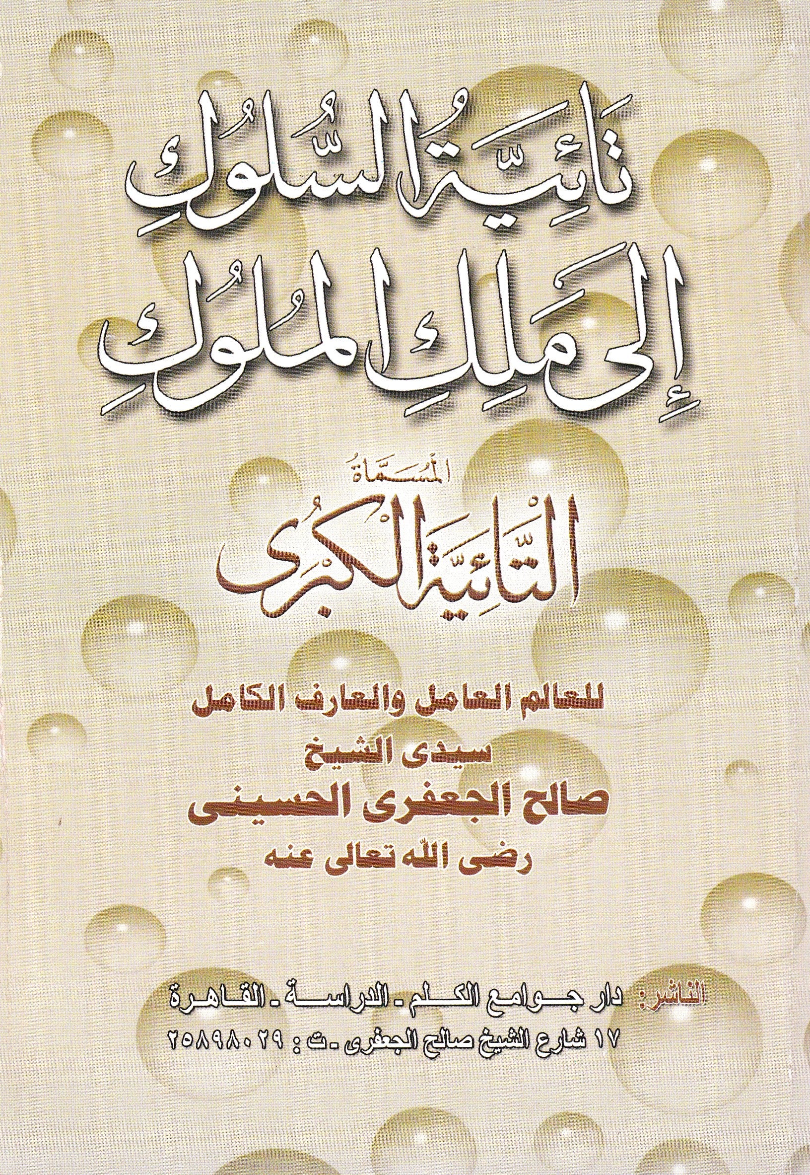 تائية السلوك إلي ملك الملوك
