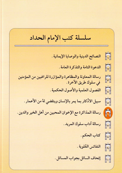 رسالة المذاكرة مع الإخوان المحبين من أهل الخير والدين (6)