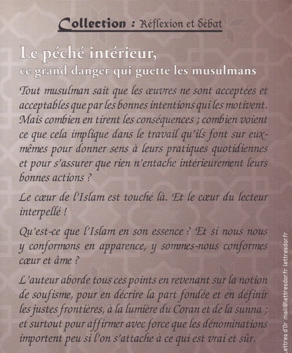 Le peche interieur ce grand danger qui guette les Musulmans